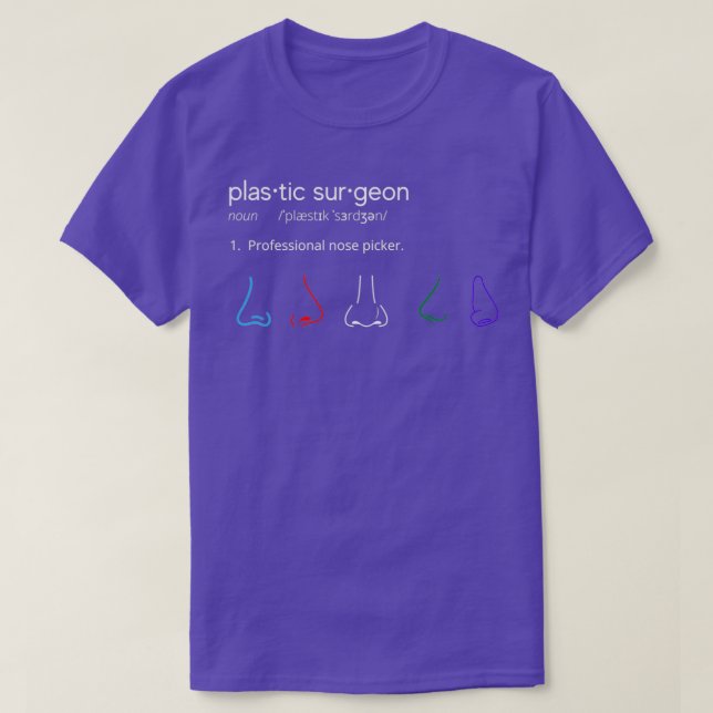 Plastkirurg 1 t shirt (Design framsida)