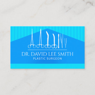 Plastkirurg/Doktor/kirurgiskt hjälpmedel Busin Visitkort