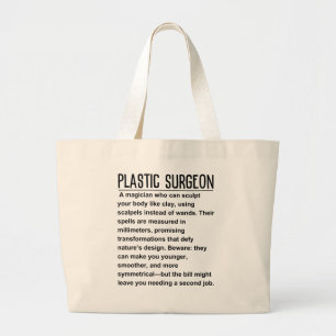 Plastkirurg Jumbo Tygkasse
