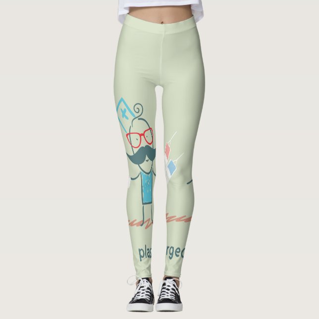 Plastkirurg Leggings (Framsida)