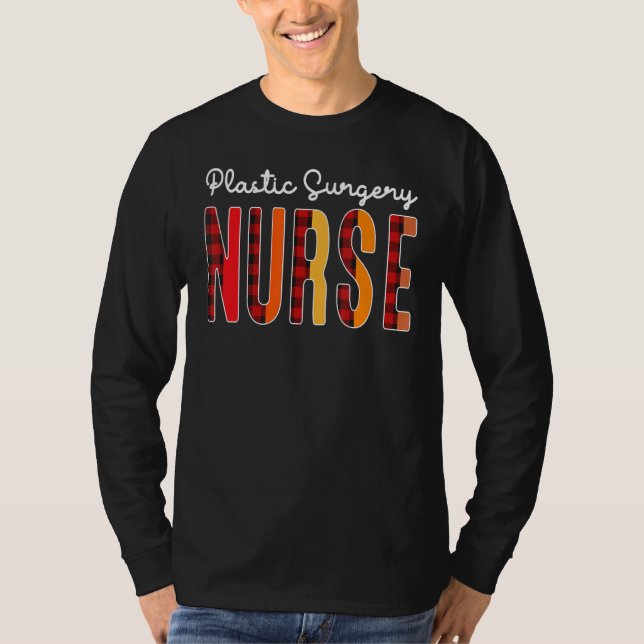 Plastkirurgi Nurse Play Red Kärlek Heart Stethos T Shirt (Framsida)