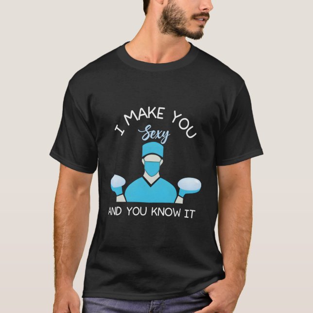 Plastkirurgi Plastisk kirurg T Shirt (Framsida)