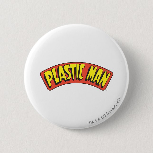 Plastmänniskans Logotyp Knapp (Framsida)
