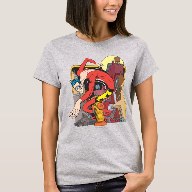 Plastmanschettskift i staden tee (Framsida)