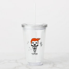 Plastmugg med lock GOTH GAIL Creamy dreamies Take Away Mugg