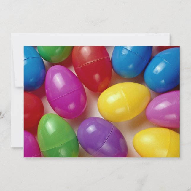 PlastPåskägg Julkort (Framsida)