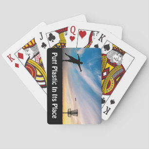 Plastplast i Ställe Casinokort