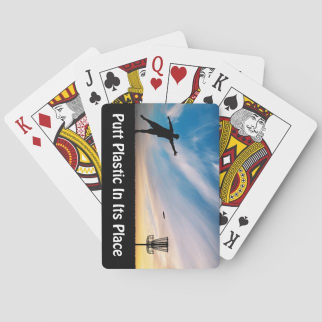 Plastplast i Ställe Casinokort (Baksidan)