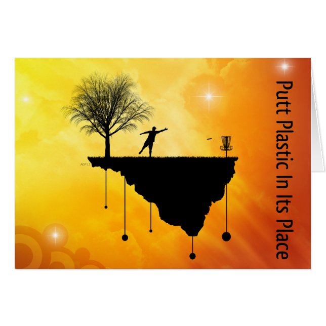 Plastplast i Ställe Hälsningskort (Framsidan Horizontal)