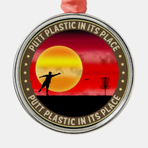 Plastplast i Ställe Julgransprydnad Metall