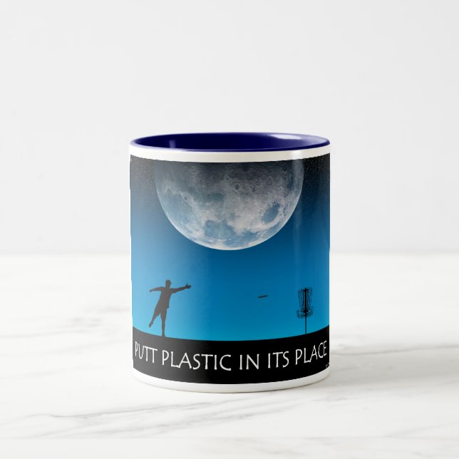 Plastplast i Ställe Två-Tonad Mugg (Center)