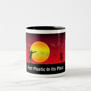 Plastplast i Ställe Två-Tonad Mugg