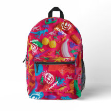 Plastryggsäck LYCKLIG