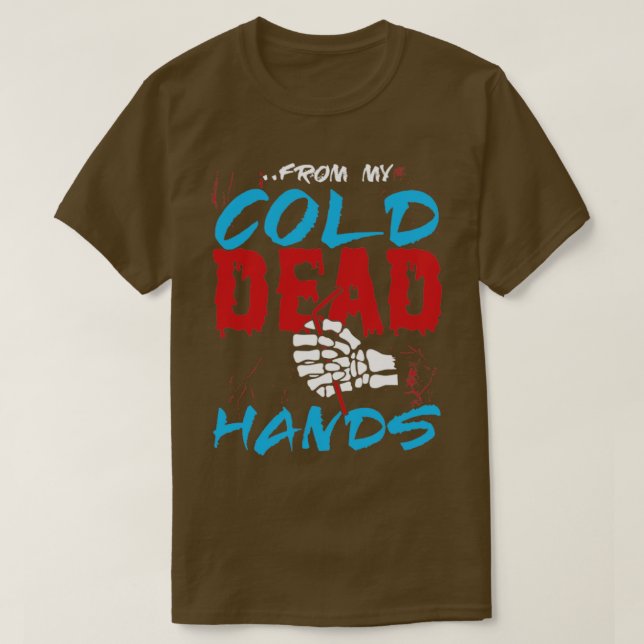 Plaststråle från mitt Kall Dead Händer T Shirt (Design framsida)