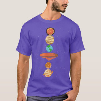 Plat Mars Planet Astronomy Science Mars T-Shirt
