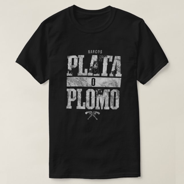 PLATA O PLOMO MERCH Essential T-Shirt.png T Shirt (Design framsida)