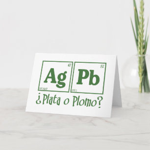 Plata o plomo tack kort