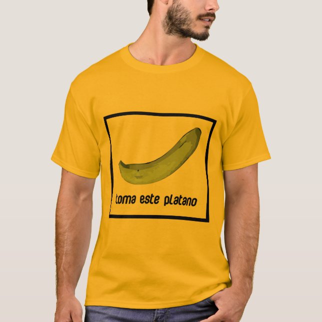 Platano skjorta tee shirt (Framsida)