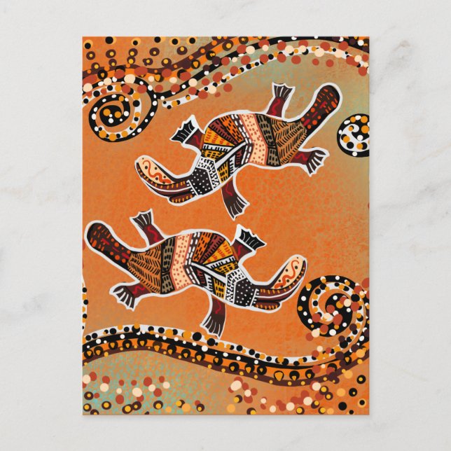 PLATAPUS ART VYKORT (Framsida)