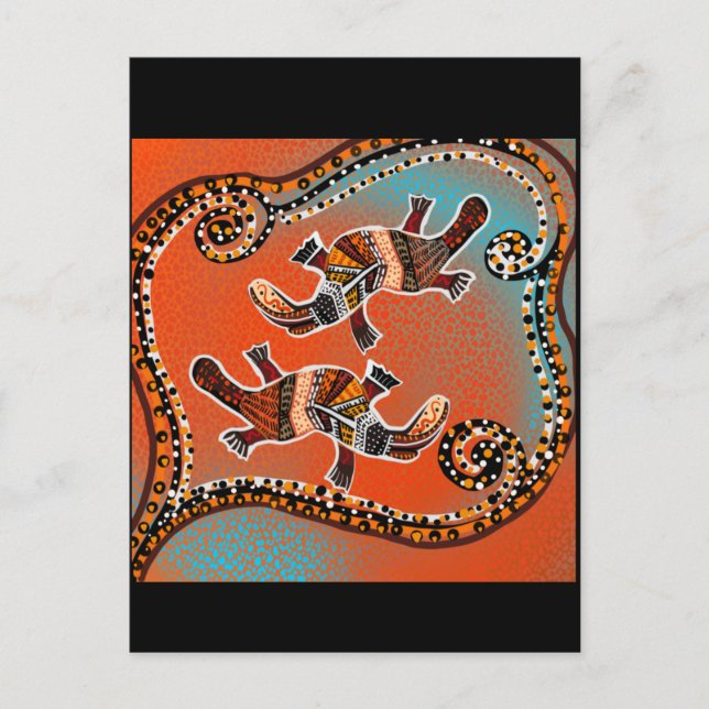 PLATAPUS ART VYKORT (Framsida)