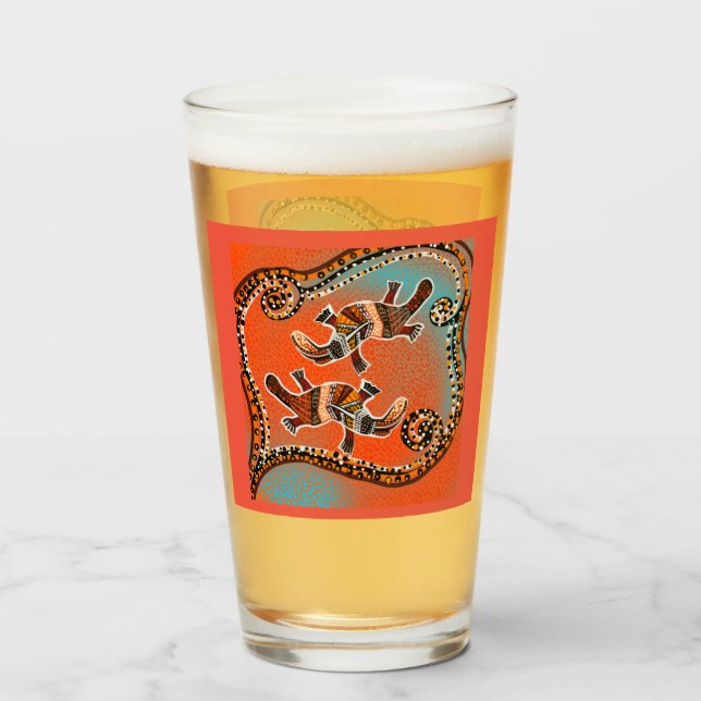 PLATAPUS KONST          GLASKOPP (Framsida fylld)