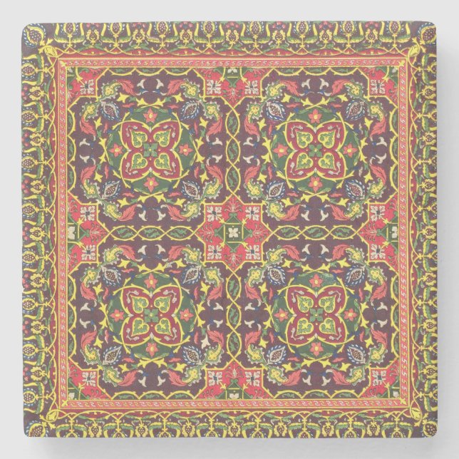 Plätera av designen för mattar, från 'industriella underlägg sten (Framsidan)