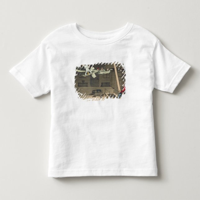 Plätera från 'adventen, roterande in - och ut igen t shirt (Framsida)