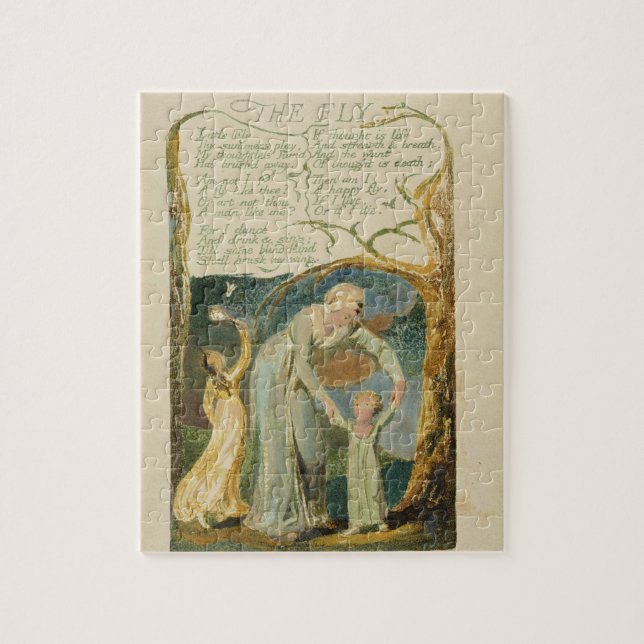 "Pläterar flugan," 47 från "sånger av Experience," Pussel (Vertikal)