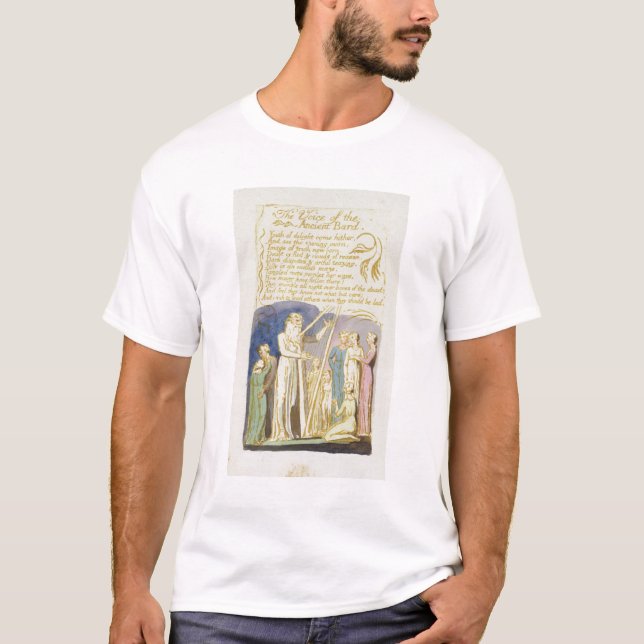 "Pläterar uttrycka av den forntida barden", 31 Tee Shirt (Framsida)