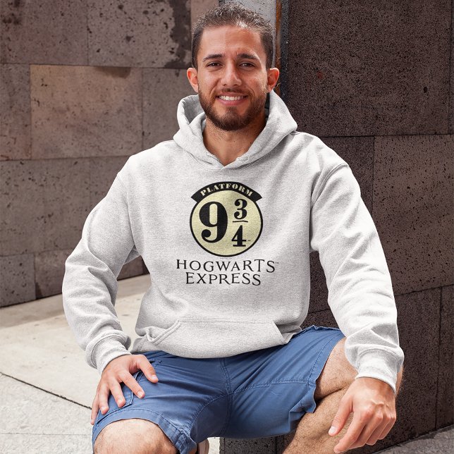Platform 9 3/4 HOGWARTS™ EXPRESS-ikon Hoodie (Skapare uppladdad)