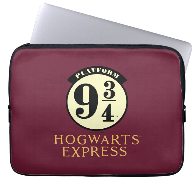 Platform 9 3/4 HOGWARTS™ EXPRESS-ikon Laptop Fodral (Framsidan)