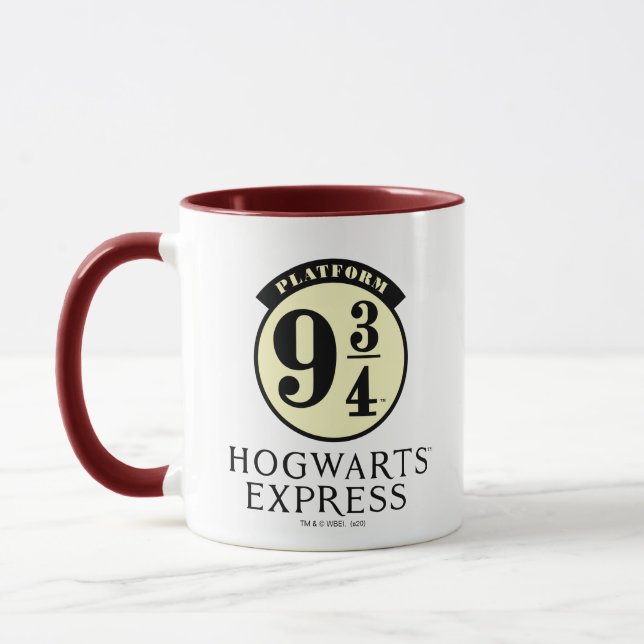 Platform 9 3/4 HOGWARTS™ EXPRESS-ikon Mugg (Vänster)