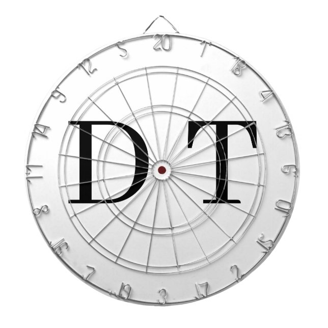 Platin Spegelgravyr – Ultra‑Ren Lyx Darttavla (Framsidan)