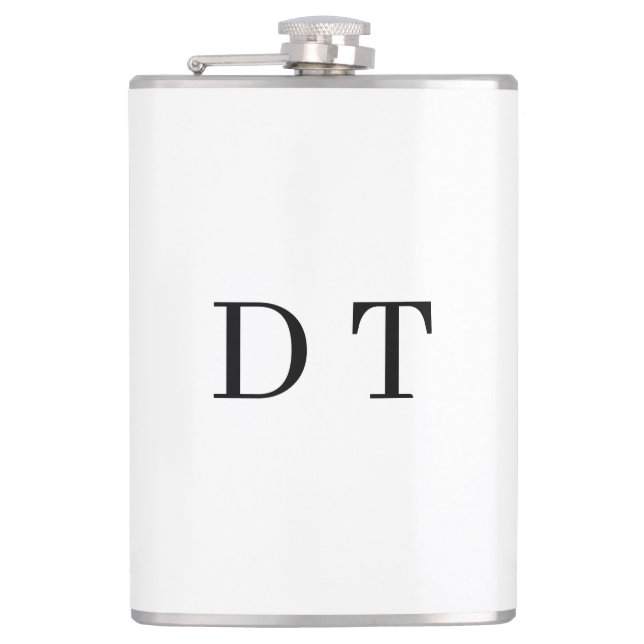 Platin Spegelgravyr – Ultra‑Ren Lyx Fickplunta (Framsidan)