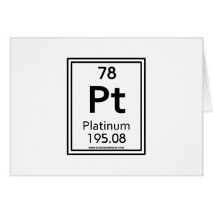 Platina 78 hälsningskort