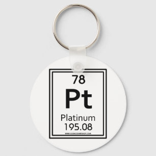 Platina 78 nyckelring