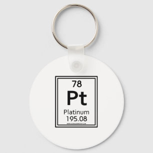 Platina 78 nyckelring