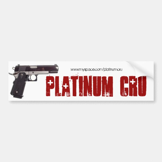 PlatinaCru bildekal (Framsidan)