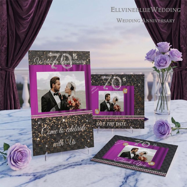 Platinajubileumsfest Inbjudan | Foto (Skapare uppladdad)