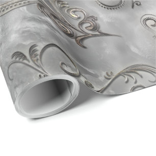 Platinasilverkrusidull Presentpapper