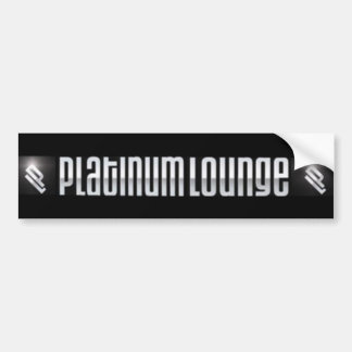 Platinavardagsrumbildekal (svarten) bildekal