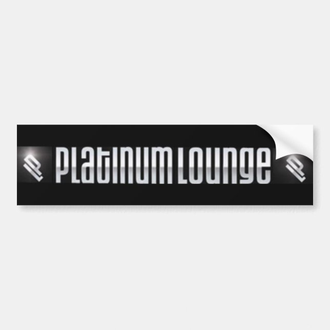 Platinavardagsrumbildekal (svarten) bildekal (Framsidan)