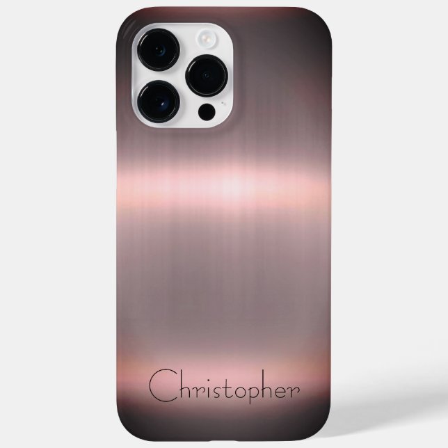 Platinum Bronze Stainless Steel Skriv ut (Baksida)