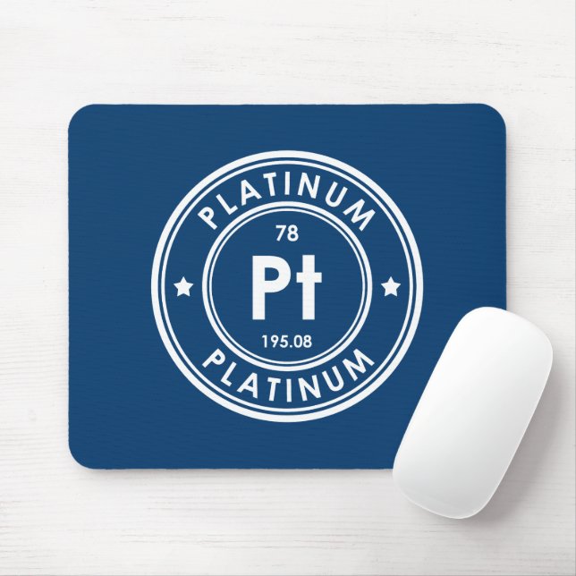 Platinum Inslag Blue Mouse Pad Musmatta (Med mus)