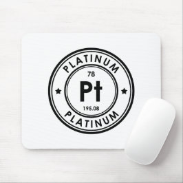 Platinum Inslag Mouse Pad Musmatta