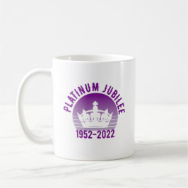Platinum Jubilee 1952-2022 Kaffemugg