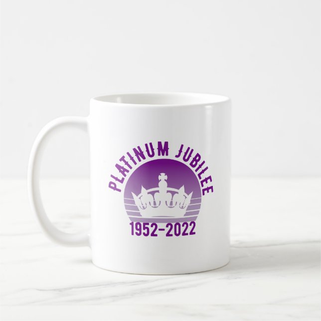 Platinum Jubilee 1952-2022  Kaffemugg (Vänster)