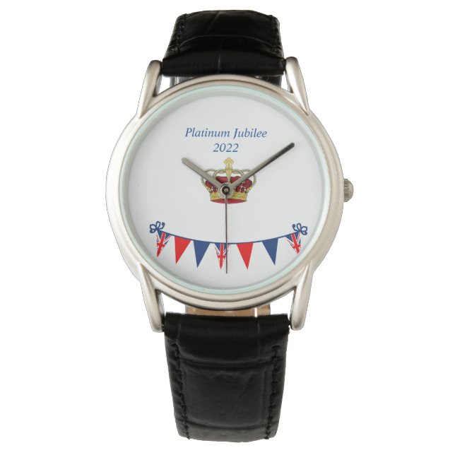Platinum Jubilee 2022 Armbandsur (Framsida)