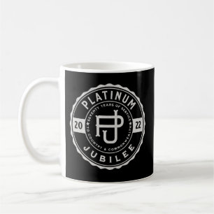 Platinum Jubilee 70-årsdag för drottning Kaffemugg