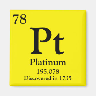 Platinum Periodic Bord Magnet